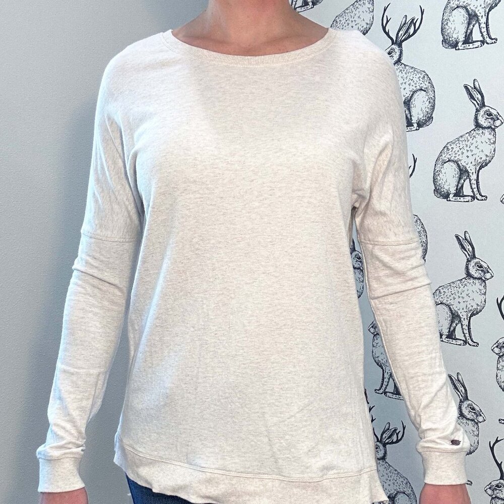 Women's Calia French Terry Long Sleeve Tunic Sweatshirt SzS
